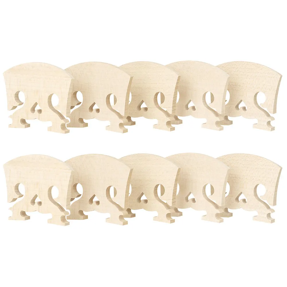 10Pcs Maple Wood Violin Bridge for Violin Replacement Premium Crafted Comfortable Playing Experience Stylish Compact Design
10Pcs Maple Wood Violin Bridge for Violin Replacement Premium Crafted Comfortable Playing Experience Stylish Compact Design