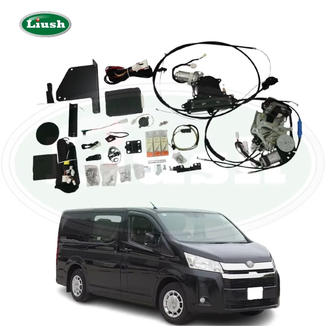 Электрическая средняя автомобильная дверь Van Bus для Toyota Granvia Majesty, комплекты автоматической системы привода раздвижной двери для Toyota HiAce H300
Электрическая средняя автомобильная дверь Van Bus для Toyota Granvia Majesty, комплекты автоматической системы привода раздвижной двери для Toyota HiAce H300