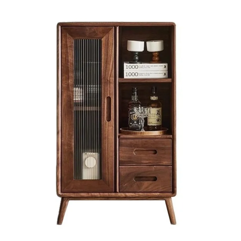 Nordic simple retro wine cabinet, all solid wood living room tea side cabinet
Nordic simple retro wine cabinet, all solid wood living room tea side cabinet