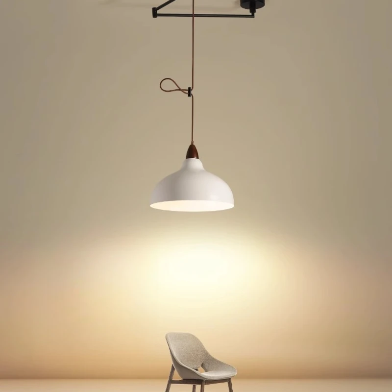 Nordic retro displaceable chandelier Bauhaus simple study island restaurant bar rocker retractable single-head chandelier
Nordic retro displaceable chandelier Bauhaus simple study island restaurant bar rocker retractable single-head chandelier