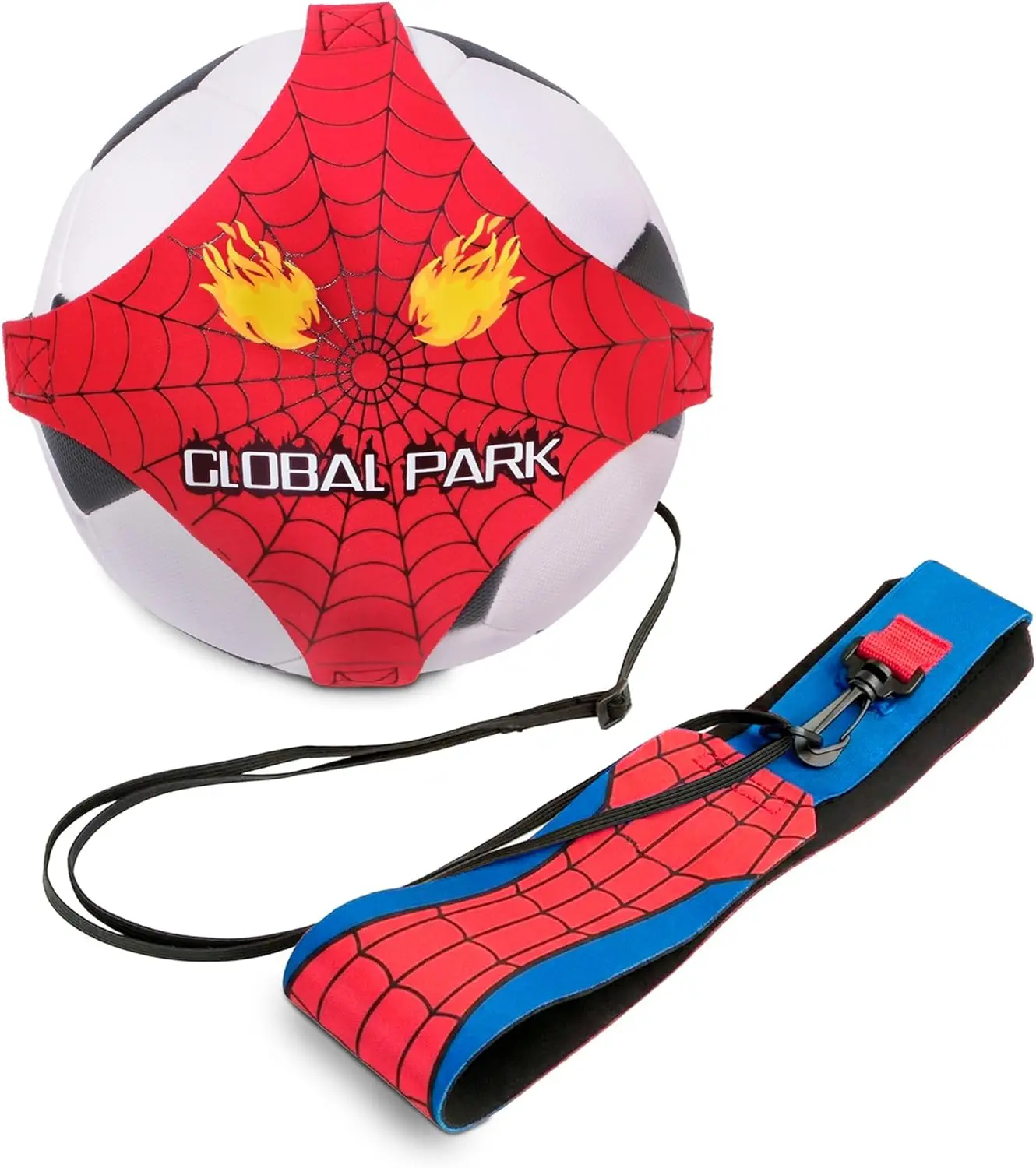 Soccer Trainer Adjustable Waist Belt - Football Training Equipment for Ball Control, Passing & Shooting, Solo Practice for Kids Adults
Soccer Trainer Adjustable Waist Belt - Football Training Equipment for Ball Control, Passing & Shooting, Solo Practice for Kids Adults