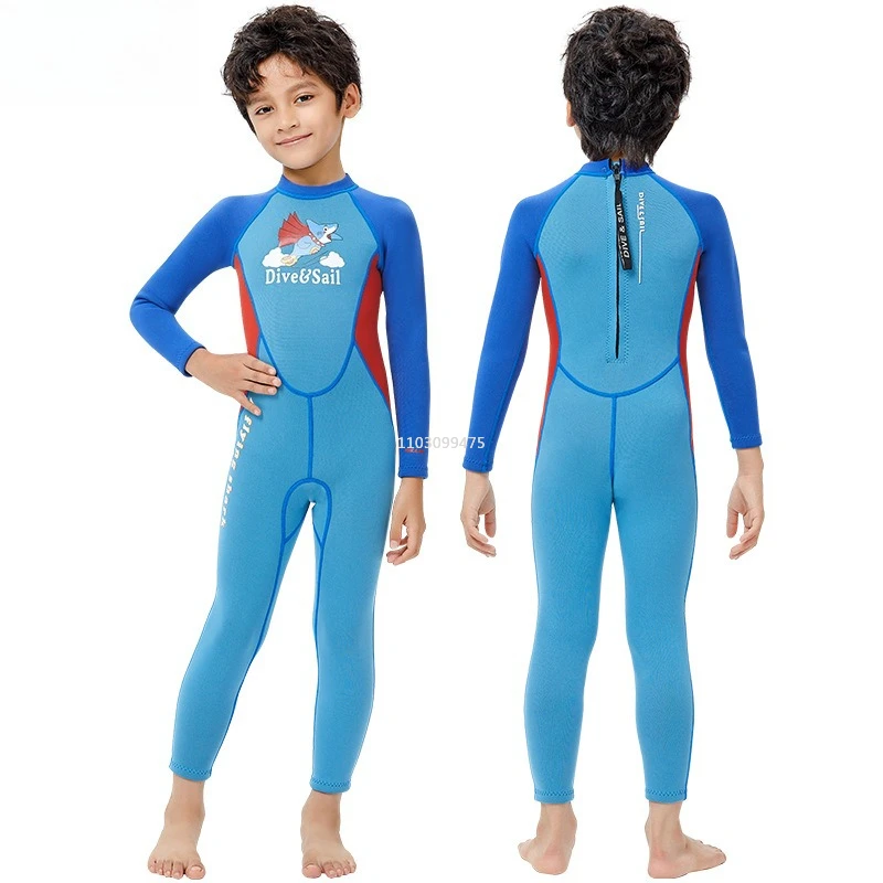 2.5MM Neoprene Boys Wetsuit Front Zipper Scuba Diving Suit Swimming Suit Long Sleeves Kids Freediving Surfing Sailing Water Suit
2.5MM Neoprene Boys Wetsuit Front Zipper Scuba Diving Suit Swimming Suit Long Sleeves Kids Freediving Surfing Sailing Water Suit