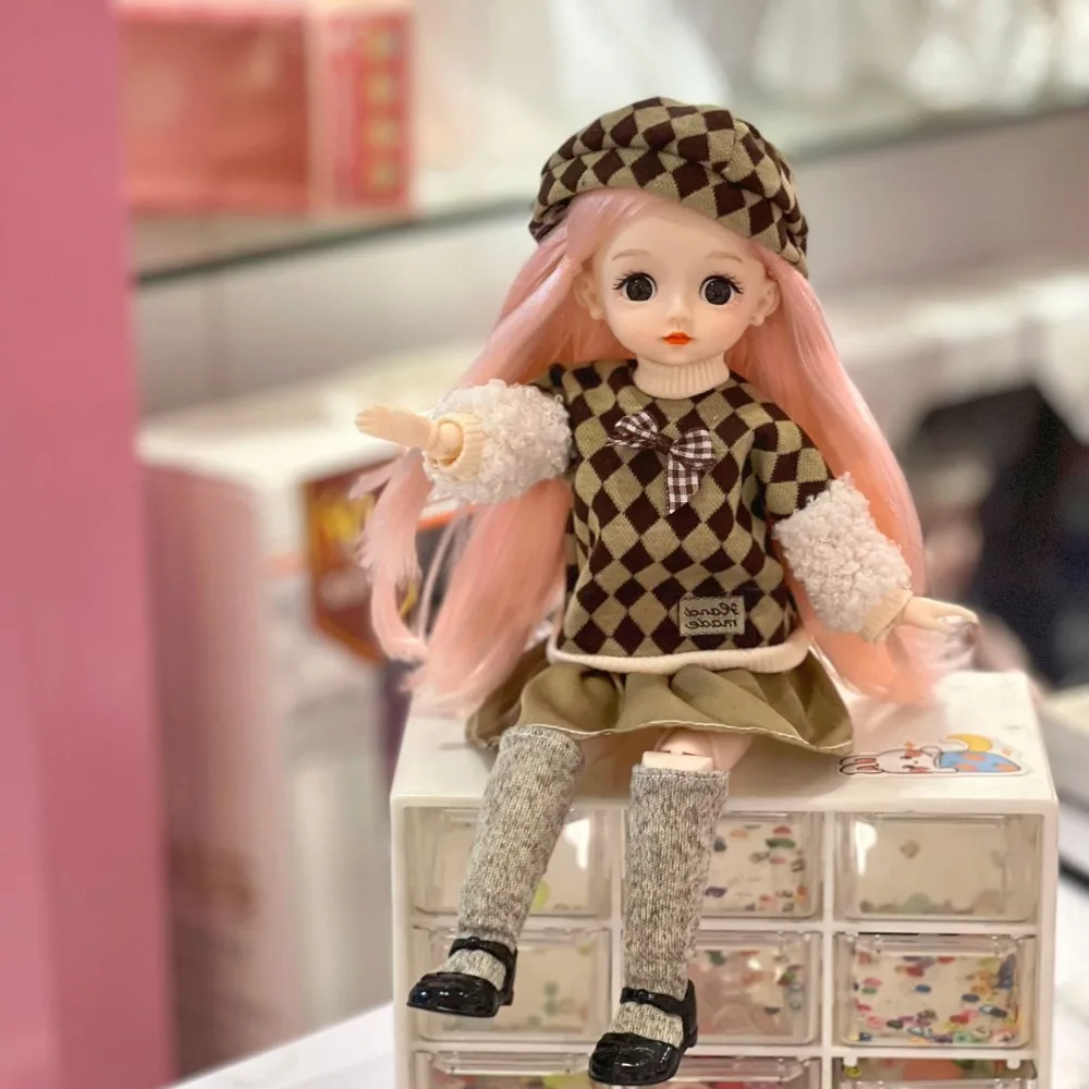 1/6 SD 30cm Bjd Doll with Clothes Long Hair High Heel Princess Dress Up BJD Dolls Cute Ball Jointed
1/6 SD 30cm Bjd Doll with Clothes Long Hair High Heel Princess Dress Up BJD Dolls Cute Ball Jointed