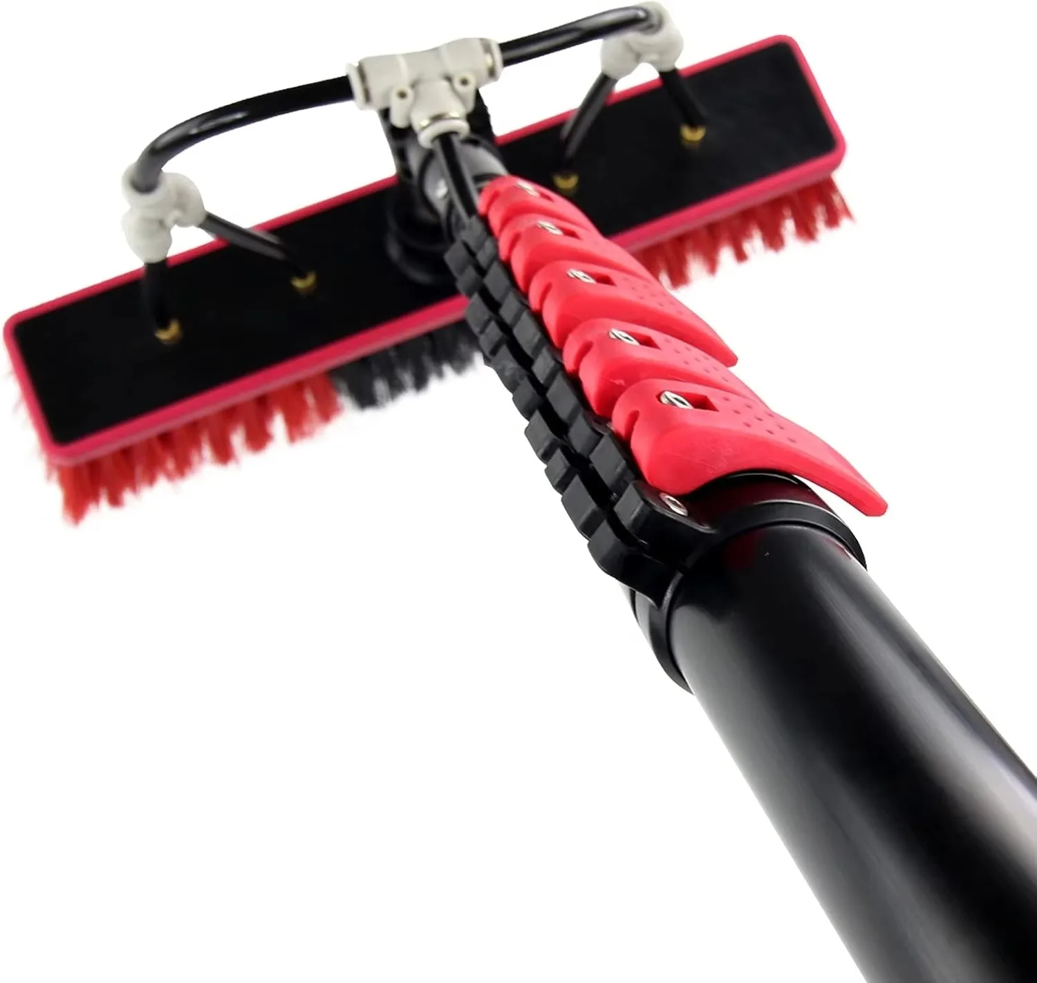 Adjustable Aluminum Water Fed Pole Brush for Solar Panel and Window Cleaning
Adjustable Aluminum Water Fed Pole Brush for Solar Panel and Window Cleaning