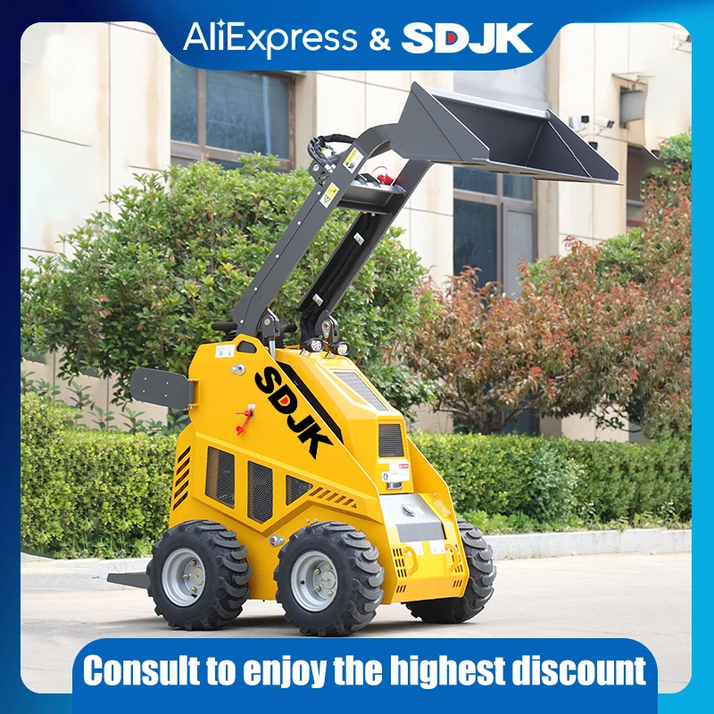 Бытовой небольшой мини-погрузчик на гусеничном ходу, сделанный в Китае, поддерживающие аксессуары, индивидуальный мини-погрузчик с бортовым поворотом
Бытовой небольшой мини-погрузчик на гусеничном ходу, сделанный в Китае, поддерживающие аксессуары, индивидуальный мини-погрузчик с бортовым поворотом