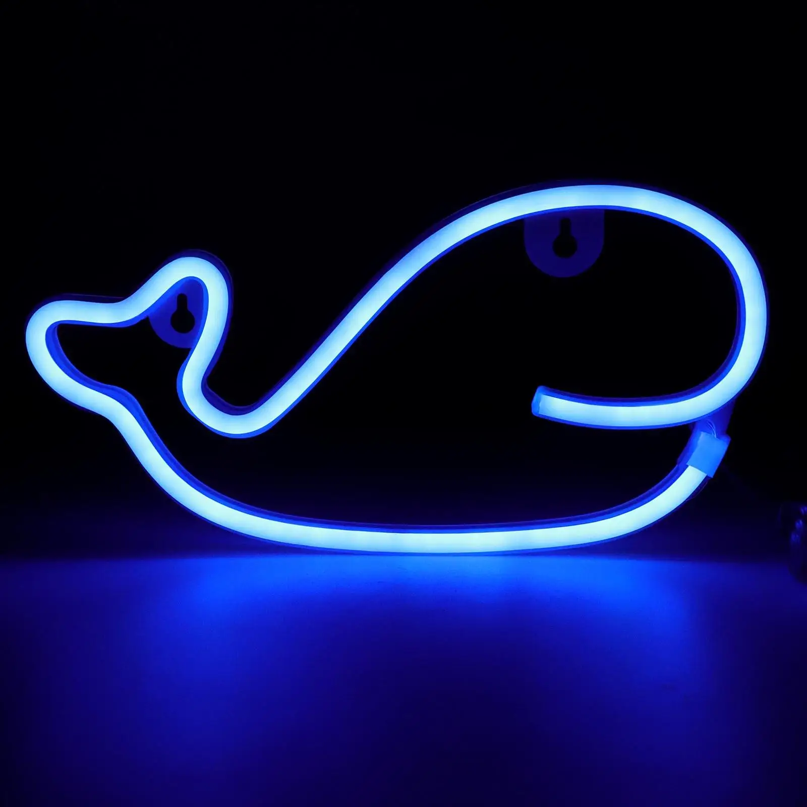 Whale Design Neon Light Sign Premium Plastic LED Lights for Bedroom Living Room Party Atmosphere Night Lamp Warm Lighting Blue
Whale Design Neon Light Sign Premium Plastic LED Lights for Bedroom Living Room Party Atmosphere Night Lamp Warm Lighting Blue