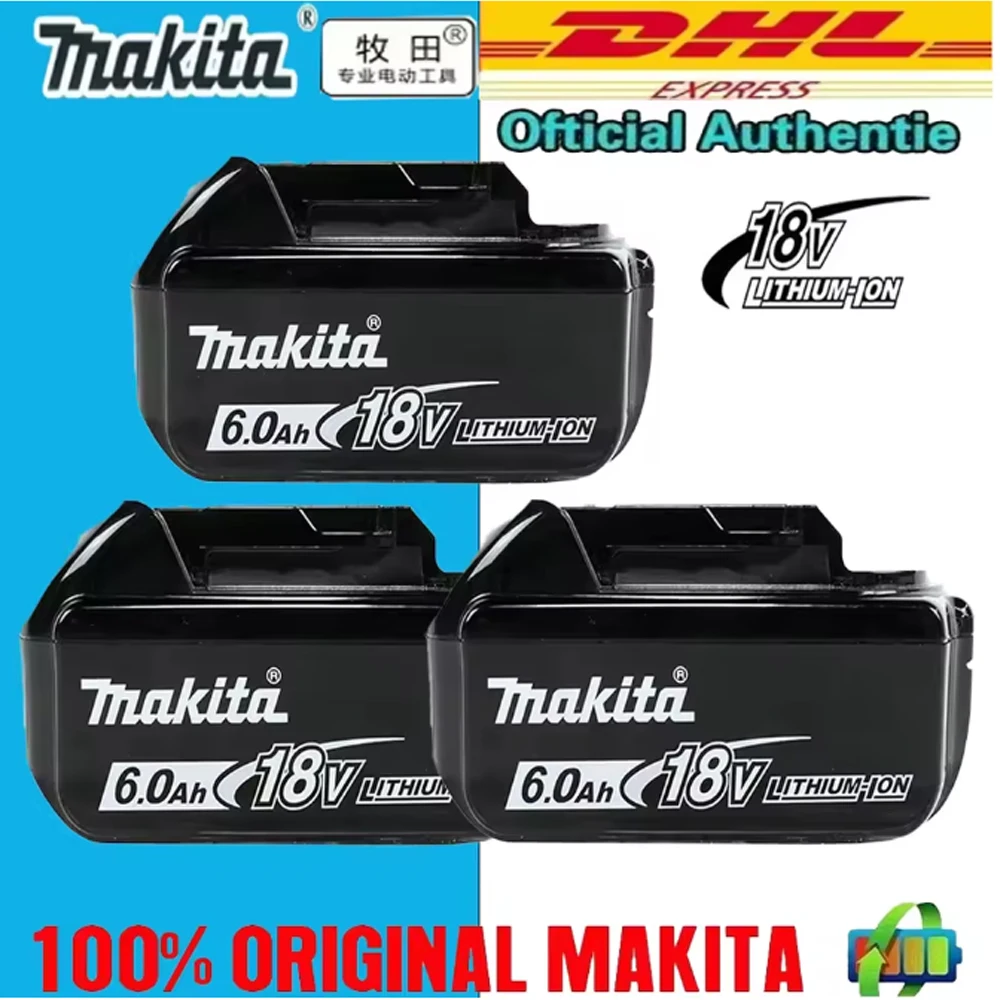 100% batería recargable original Makita 18V 6.0Ah para herramientas eléctricas Makita 18V BL1830 BL1860B BL1840 BL1840B BL1850
100% batería recargable original Makita 18V 6.0Ah para herramientas eléctricas Makita 18V BL1830 BL1860B BL1840 BL1840B BL1850
