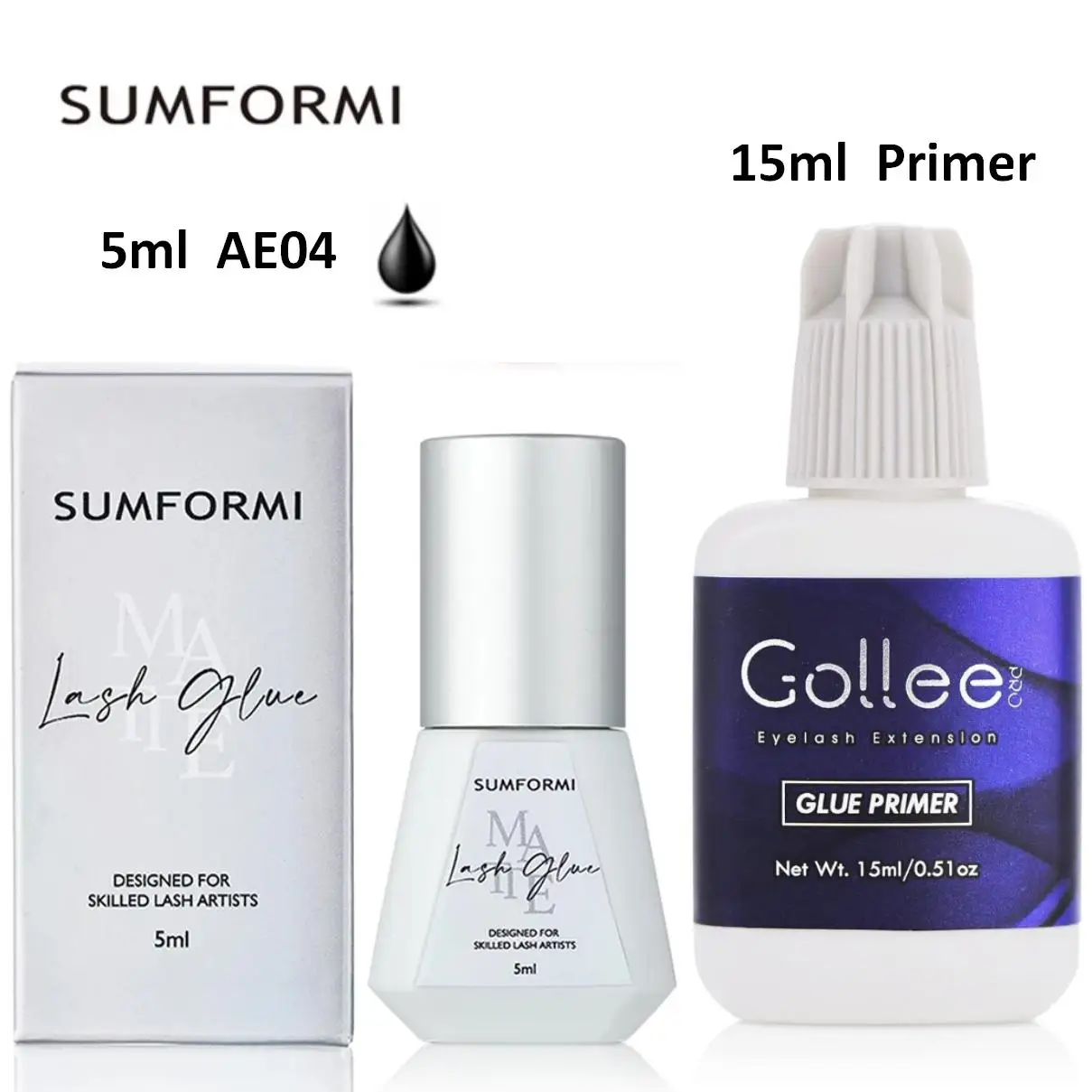 Sumformi 0.5-1s Dry Eyelash Adhesive and Primer Pre-Treatment Remove Dust Eyelash Extensions Matte Glue Waterproof Lash Cleanser
Sumformi 0.5-1s Dry Eyelash Adhesive and Primer Pre-Treatment Remove Dust Eyelash Extensions Matte Glue Waterproof Lash Cleanser