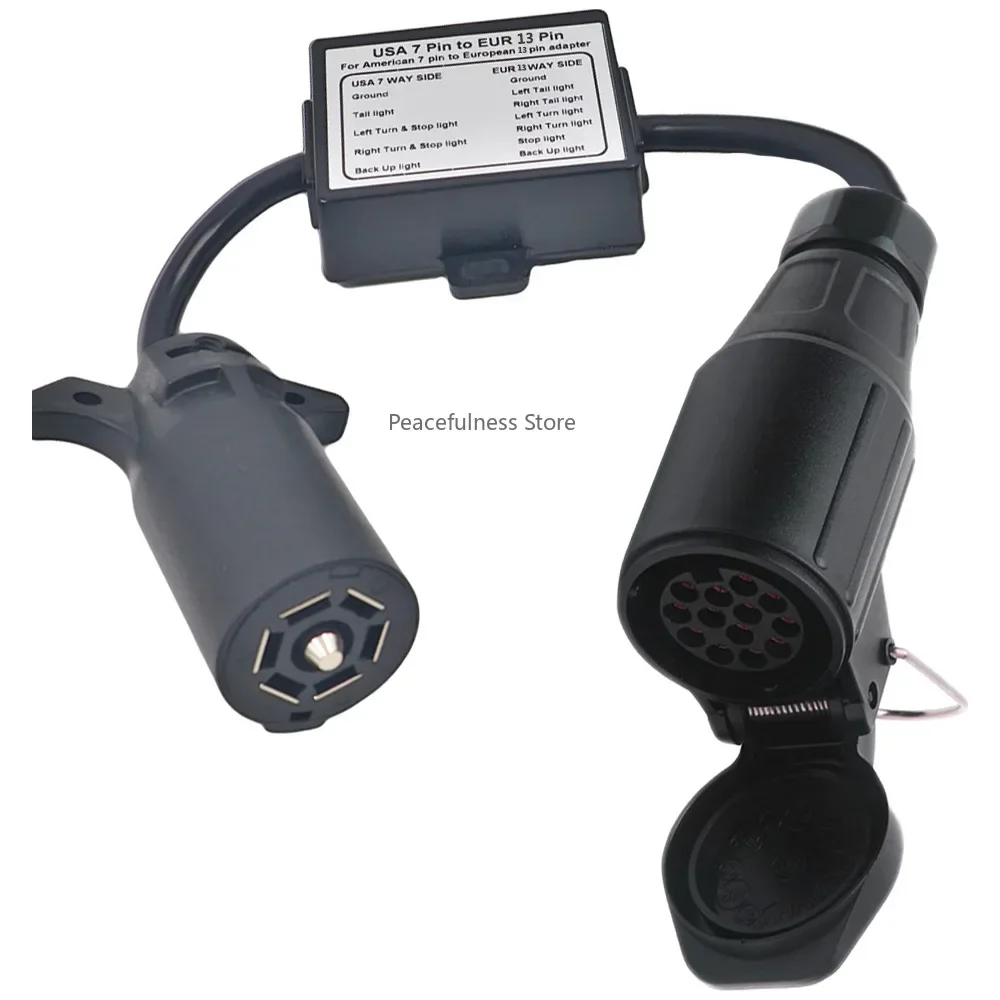 TM8085 American 7 core to European 13 core with signal separation trailer signal converter trailer accessories
TM8085 American 7 core to European 13 core with signal separation trailer signal converter trailer accessories