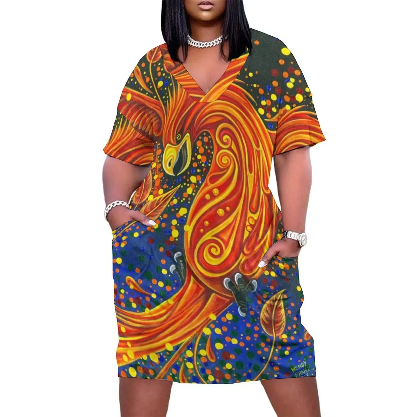 Flight of the Phoenix Loose Pocket Dress elegant dresses for women birthday dress
Flight of the Phoenix Loose Pocket Dress elegant dresses for women birthday dress