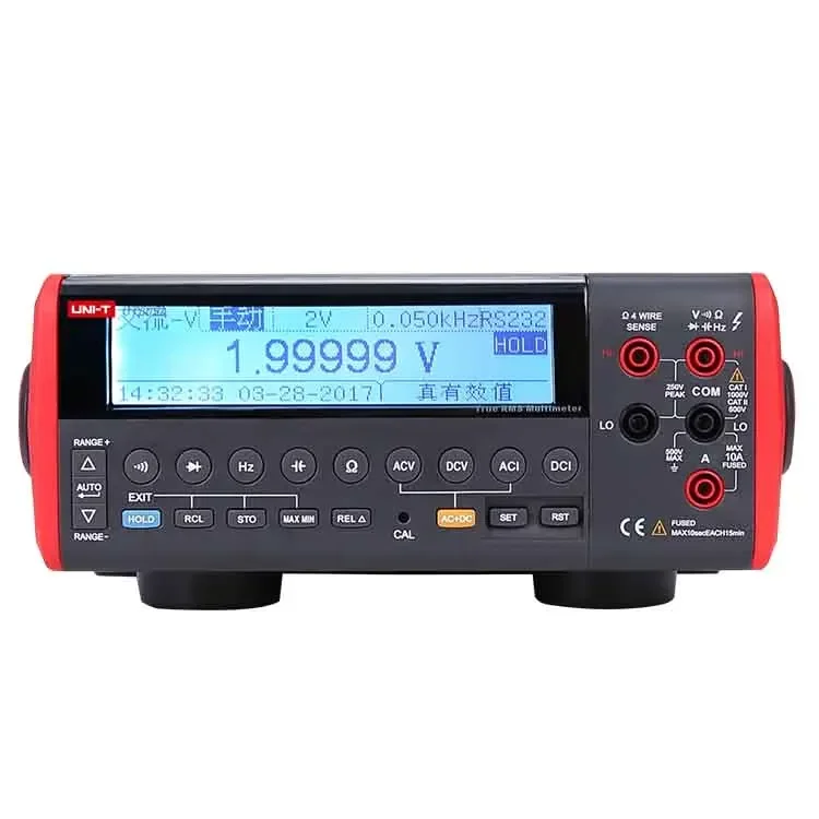 Huazheng Electric China Unit UT805A Benchtop Multimetro Digital Tester Miltimetro
Huazheng Electric China Unit UT805A Benchtop Multimetro Digital Tester Miltimetro
