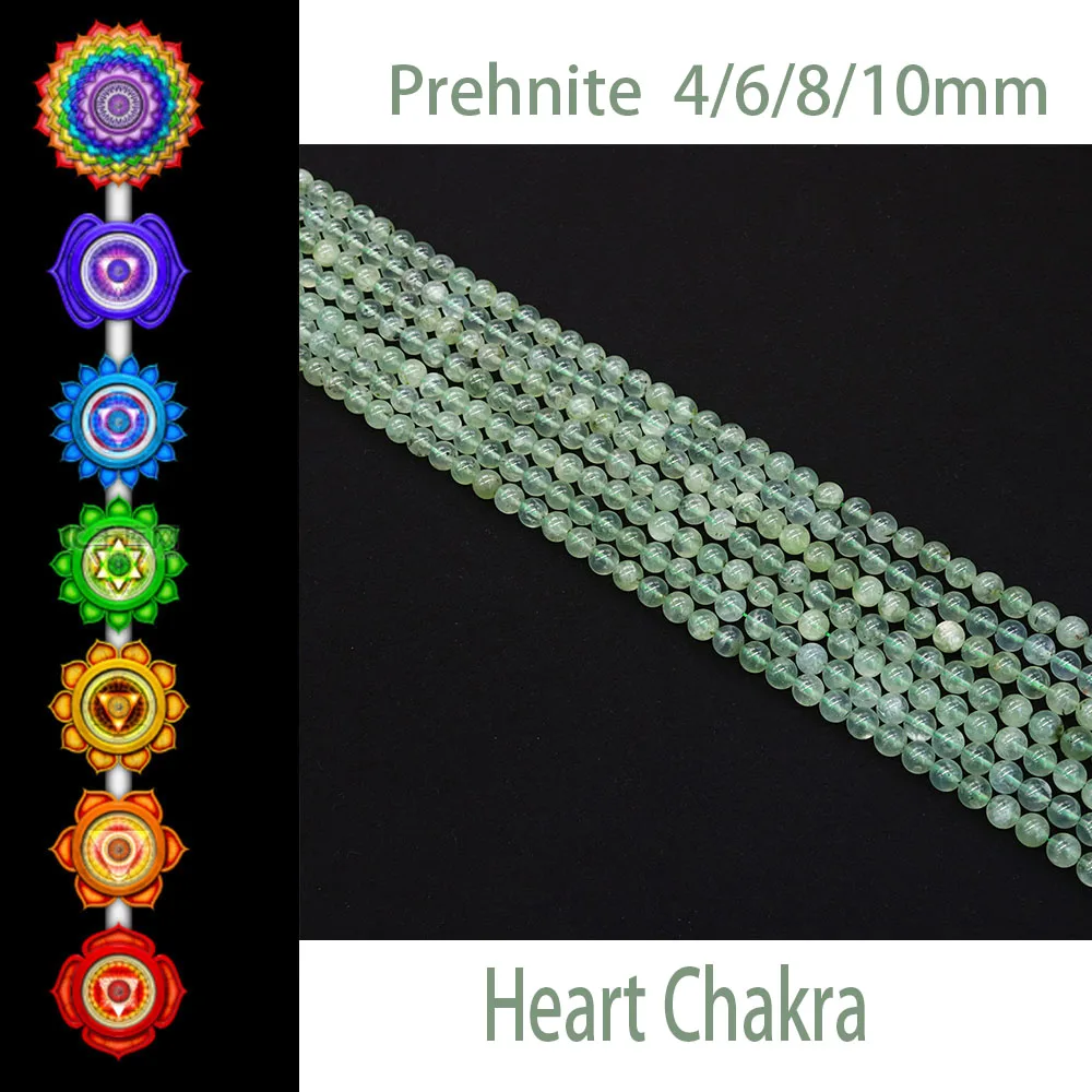 High Quality Natural Stone Green Prehnite Pure Spiritual Healing Polishing Loose Beads Jewelry Making DIY Necklace Bracelet
High Quality Natural Stone Green Prehnite Pure Spiritual Healing Polishing Loose Beads Jewelry Making DIY Necklace Bracelet