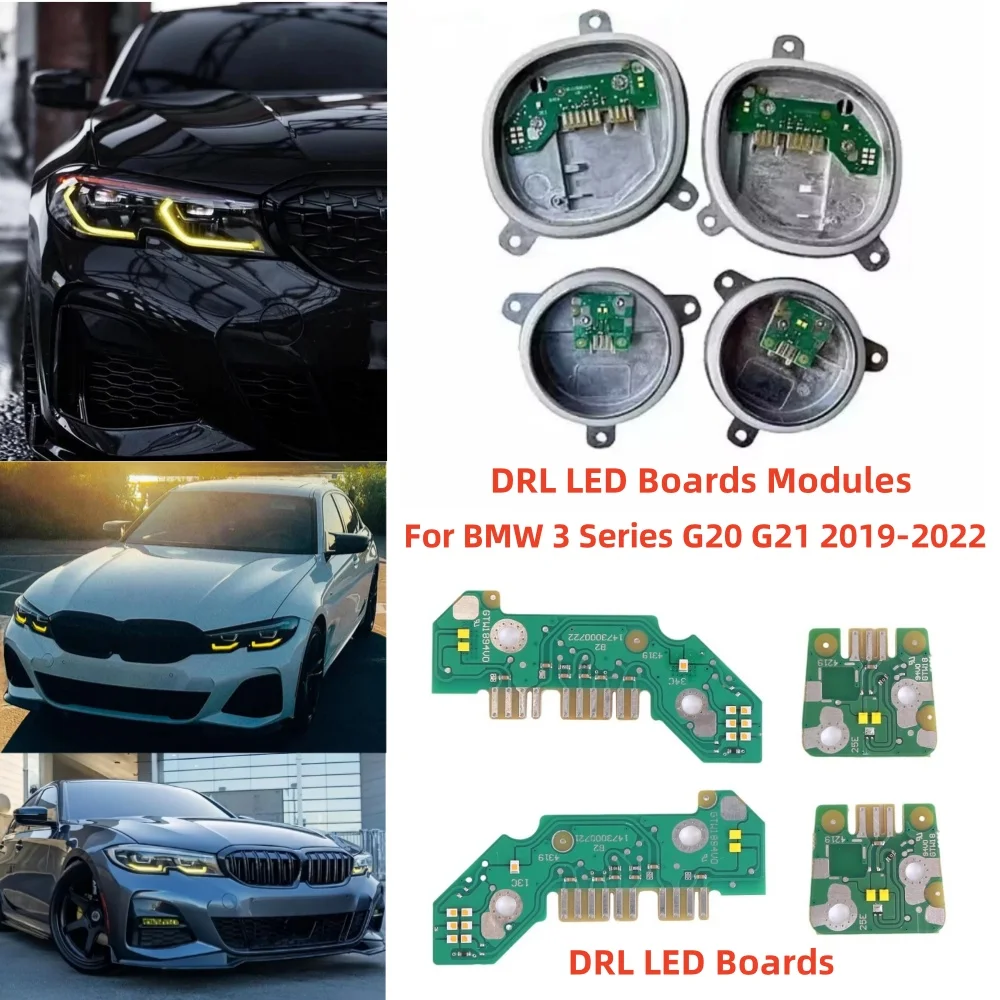 Yellow Angel Eyes DRL Modules For BMW G20 320i 330i M340i USA 2019-2021 LED Headlight Daytime Running Light Boards Car Accessory
Yellow Angel Eyes DRL Modules For BMW G20 320i 330i M340i USA 2019-2021 LED Headlight Daytime Running Light Boards Car Accessory