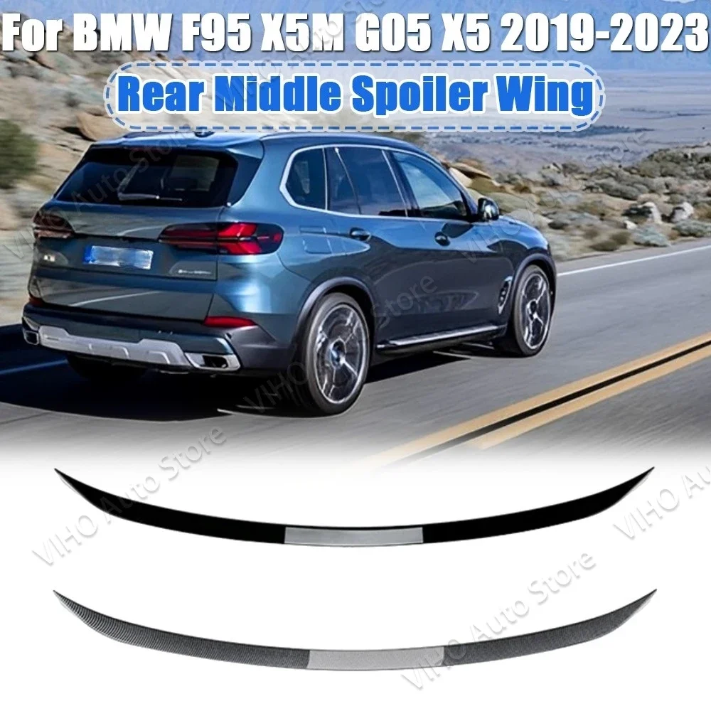 For BMW F95 X5M G05 X5 2019 2020 2021 2022 2023 Car Rear Trunk Boot Mid Spoiler Middle Wing ABS Black Tuning Body Kits ABS Black
For BMW F95 X5M G05 X5 2019 2020 2021 2022 2023 Car Rear Trunk Boot Mid Spoiler Middle Wing ABS Black Tuning Body Kits ABS Black