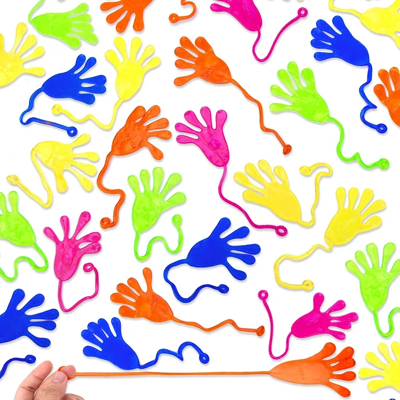 5 Pcs Kids Funny Sticky Hands Toy Palm Elastic Sticky Squishy Slap Palm Toy Kids Parent child interactive Party Toy Gift
5 Pcs Kids Funny Sticky Hands Toy Palm Elastic Sticky Squishy Slap Palm Toy Kids Parent child interactive Party Toy Gift