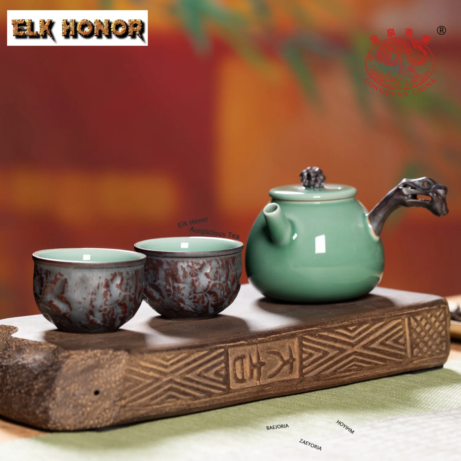 Handamde Longquan Celadon Side Handle Teapot Japanese Tea Infuser Pot Tea Soaking Kettle with Strainer Chinese Tea Set Craft
Handamde Longquan Celadon Side Handle Teapot Japanese Tea Infuser Pot Tea Soaking Kettle with Strainer Chinese Tea Set Craft