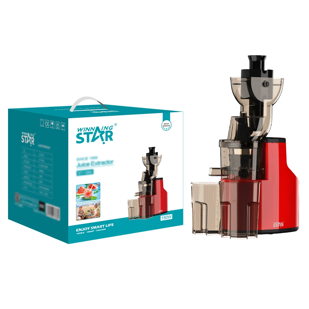 WINNING STAR ST-1000 Classic Wide Chute Juicer Extractor Machine Electric Fruit Slow Masticating Juicer
WINNING STAR ST-1000 Classic Wide Chute Juicer Extractor Machine Electric Fruit Slow Masticating Juicer