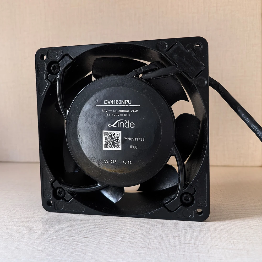 NEW ORIGINAL DV4180NPU DV 4180 NPU 80VDC 24W 4wires 12738 127*127*38mm COOLING FAN RADIATOR
NEW ORIGINAL DV4180NPU DV 4180 NPU 80VDC 24W 4wires 12738 127*127*38mm COOLING FAN RADIATOR