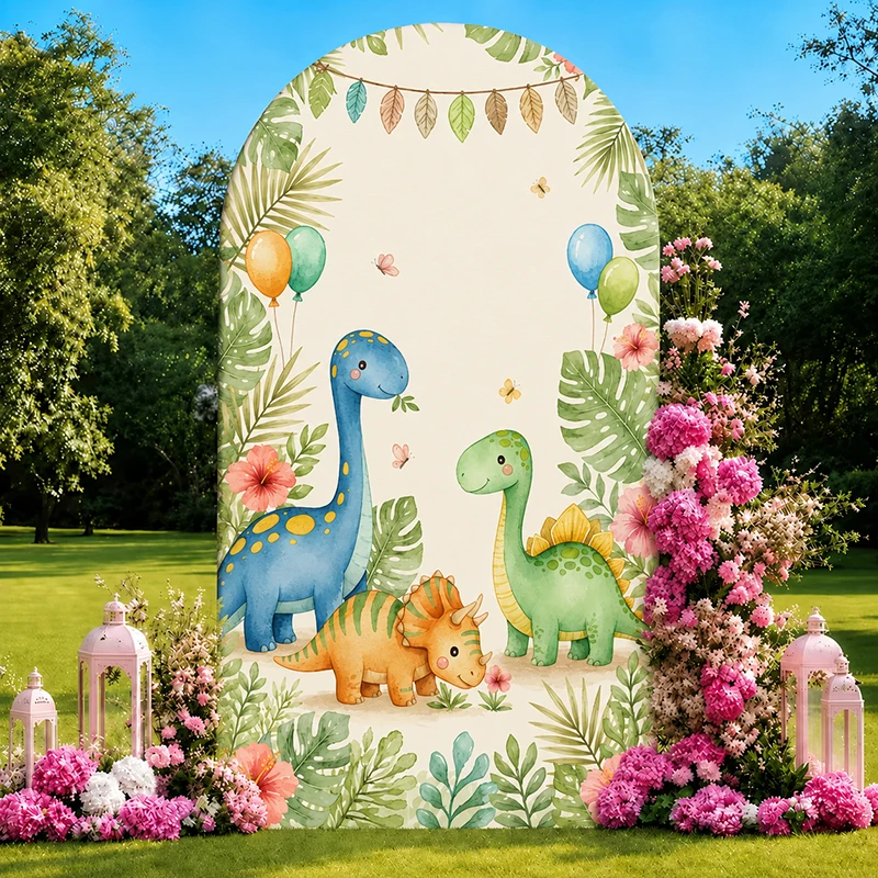 Jungle Dinosaur Arch Backdrop Cover Spandex Fabric, for Boys Birthday Party, Safari Theme Baby Shower, Event Photo Booth Decor
Jungle Dinosaur Arch Backdrop Cover Spandex Fabric, for Boys Birthday Party, Safari Theme Baby Shower, Event Photo Booth Decor