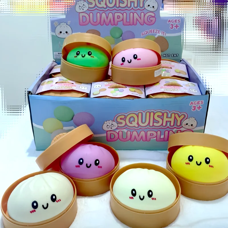 Hot Dumpling Pressure Cute Bun Toy 4 colors in total Slow Rising Stress Relief Fidget Toy blind box for Adults Anti-Anxiety Toys
Hot Dumpling Pressure Cute Bun Toy 4 colors in total Slow Rising Stress Relief Fidget Toy blind box for Adults Anti-Anxiety Toys