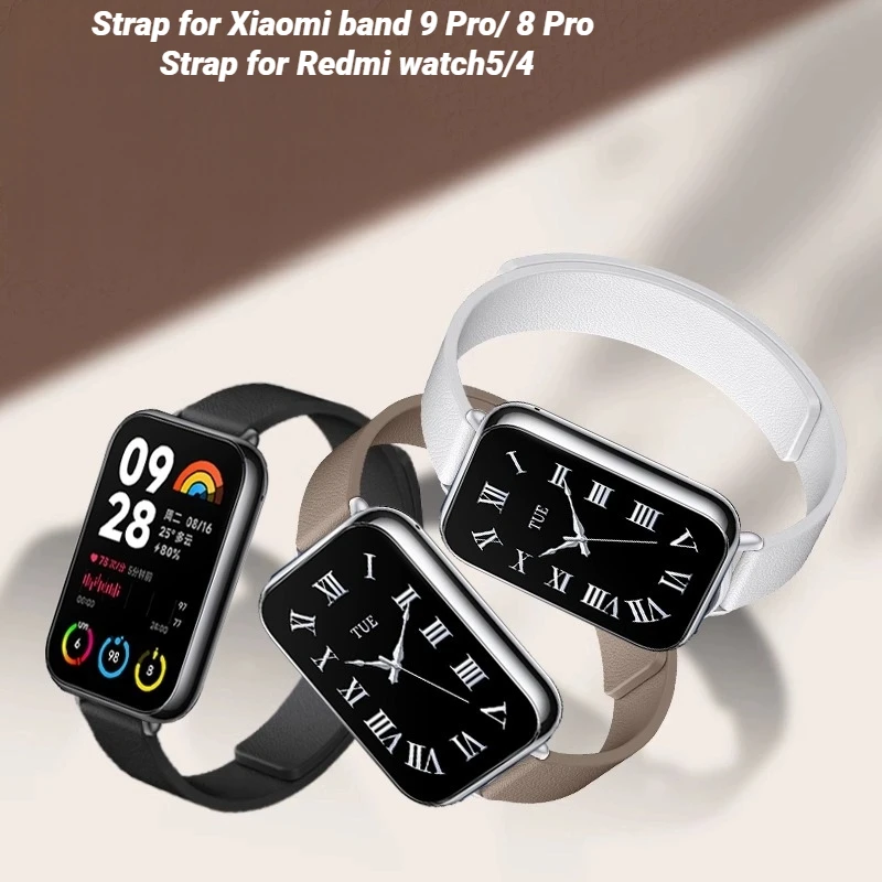 Magnetic Strap for Xiaomi band 9 Pro Sport Watchband for Redmi watch 5/4 Woman Belt Correa Bracelet Smart Watch Accessories
Magnetic Strap for Xiaomi band 9 Pro Sport Watchband for Redmi watch 5/4 Woman Belt Correa Bracelet Smart Watch Accessories