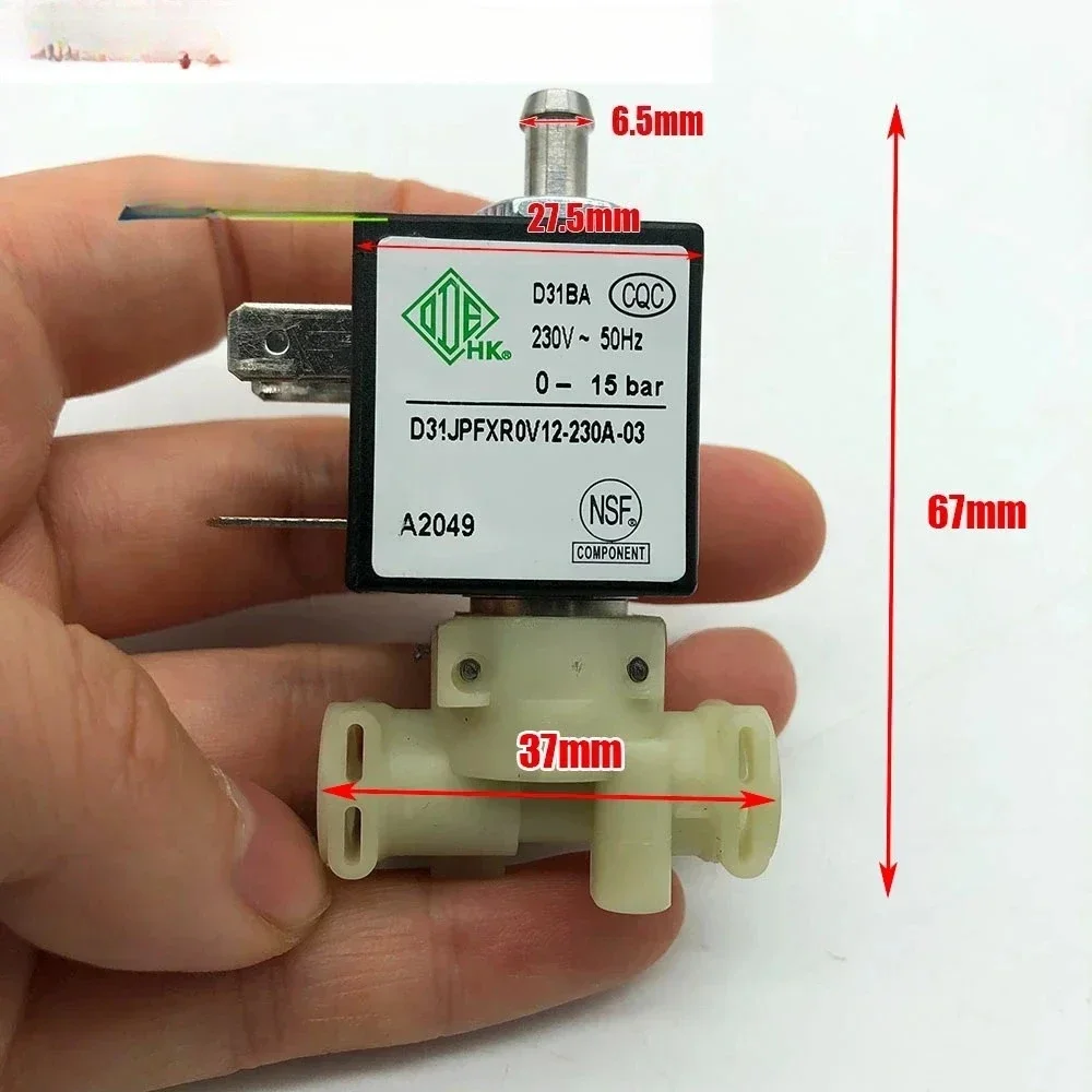 1Pcs Espresso Coffe Accessories 0-15BAR 230V ODE LIV05230AY Water Valve Solenoid Valve 3-Way ValvePack 2 pieces
1Pcs Espresso Coffe Accessories 0-15BAR 230V ODE LIV05230AY Water Valve Solenoid Valve 3-Way ValvePack 2 pieces