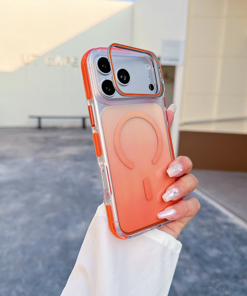 New Gradient Color Anti Slip Kickstand Protective Case for iPhone 11 12 13 14 15 16 17 Pro Max Plus 17 Air For MagSafe Cover
New Gradient Color Anti Slip Kickstand Protective Case for iPhone 11 12 13 14 15 16 17 Pro Max Plus 17 Air For MagSafe Cover