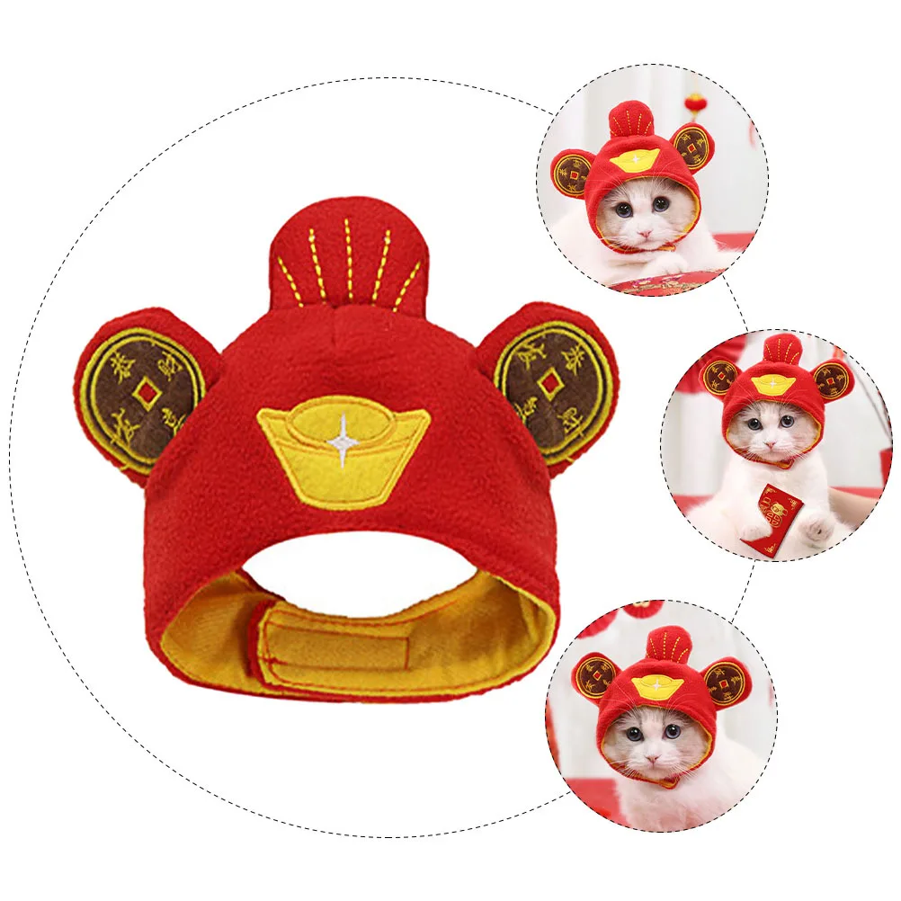 1pc Pet Hat Cat Year Design Festive Embroidery Warm Fashion Headwear For Holiday Christmas Party Pet Accessory Lightweight
1pc Pet Hat Cat Year Design Festive Embroidery Warm Fashion Headwear For Holiday Christmas Party Pet Accessory Lightweight