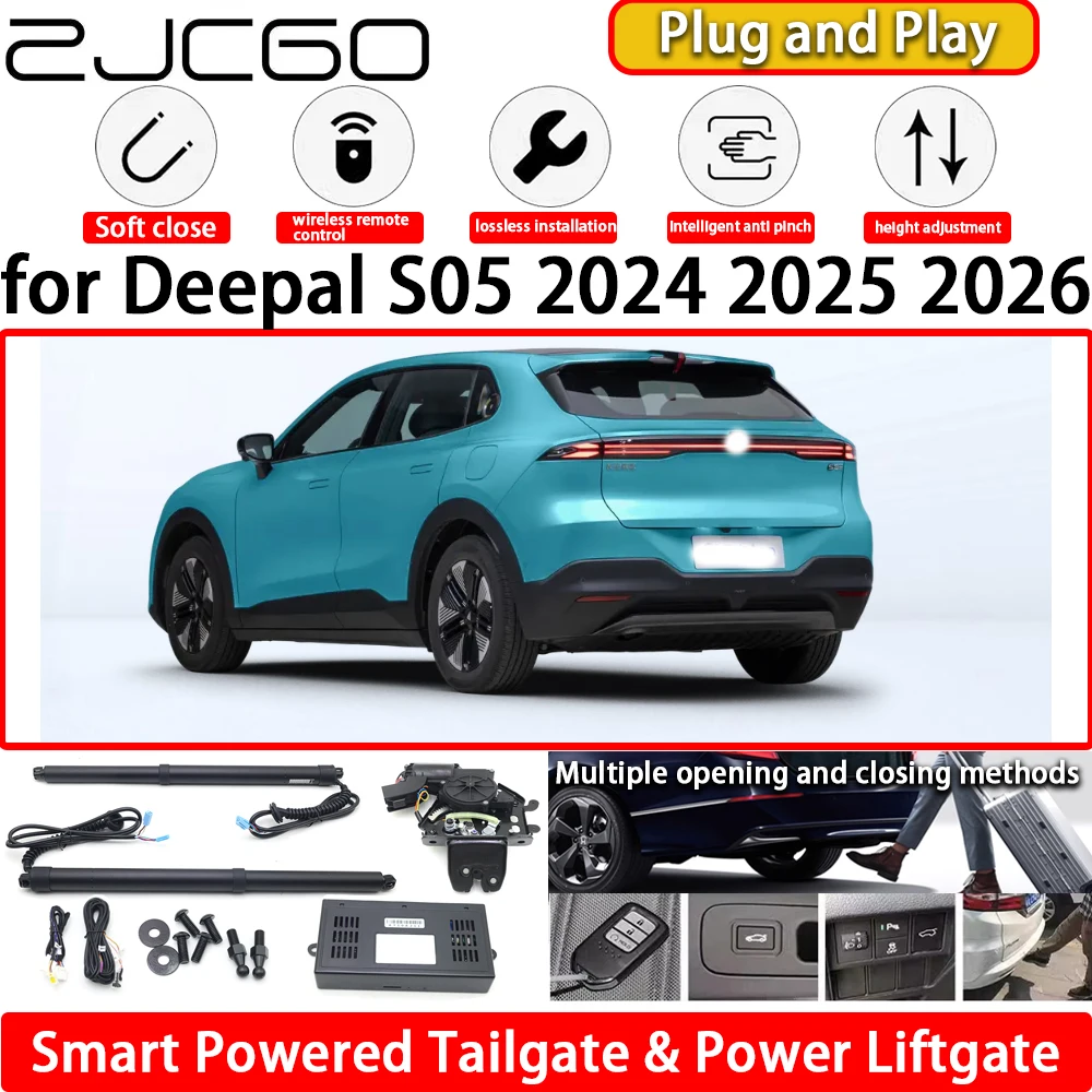 ZJCGO for Deepal S05 2024 2025 2026 OEM Automatic Electric Powered Tailgate Power Liftgate Tail Gate Lift Kit System Plug & Play
ZJCGO for Deepal S05 2024 2025 2026 OEM Automatic Electric Powered Tailgate Power Liftgate Tail Gate Lift Kit System Plug & Play