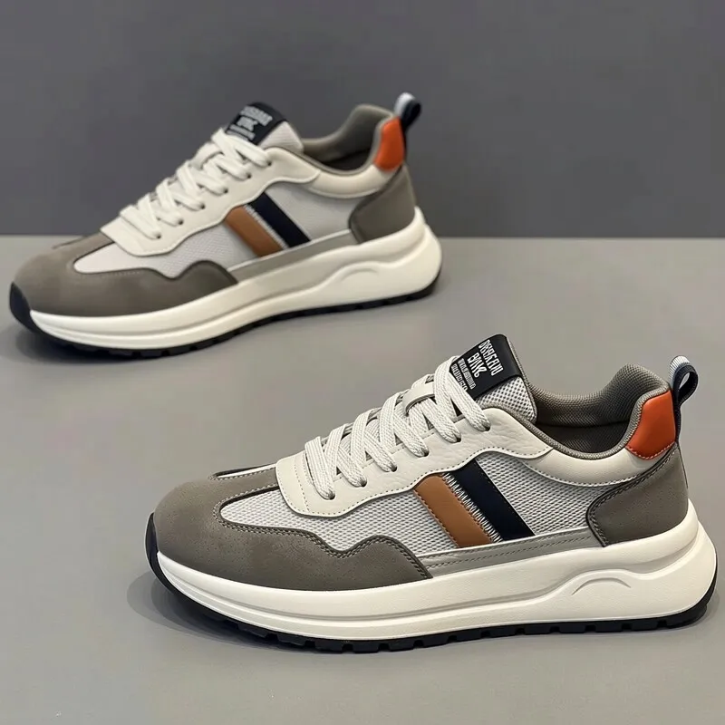 Men's Summer Breathable Running Shoes Casual Sports Agan Thick Bottom Heightening Dad Trendy Shoes Mesh Upper Korean Style
Men's Summer Breathable Running Shoes Casual Sports Agan Thick Bottom Heightening Dad Trendy Shoes Mesh Upper Korean Style