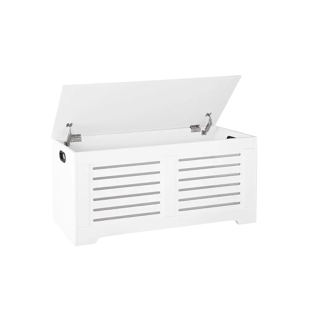 Storage Chest, 43.3” Wooden Toy Box With 2 Safety Hinges, Retro Entryway Shoe Storage Bench With Flip-Top, Sturdy Large Storage
Storage Chest, 43.3” Wooden Toy Box With 2 Safety Hinges, Retro Entryway Shoe Storage Bench With Flip-Top, Sturdy Large Storage