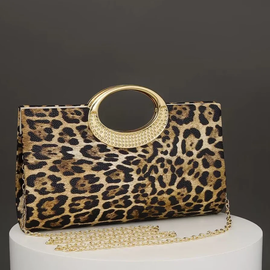 European America Fashion Leopard Women's Bag Luxury Shoulder Bags Tassels Crossbody Bags for Woman New Chain Handbags Purses
European America Fashion Leopard Women's Bag Luxury Shoulder Bags Tassels Crossbody Bags for Woman New Chain Handbags Purses