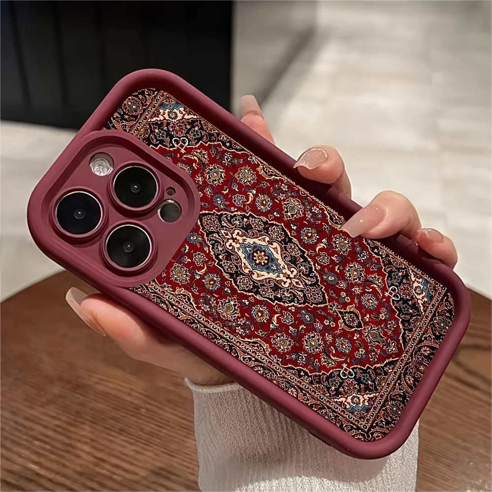 Persian patterned mobile phone case suitable for iPhone 17 16 15 14 13 12 11 Pro/ Max /Plus anti-fall and shock
Persian patterned mobile phone case suitable for iPhone 17 16 15 14 13 12 11 Pro/ Max /Plus anti-fall and shock