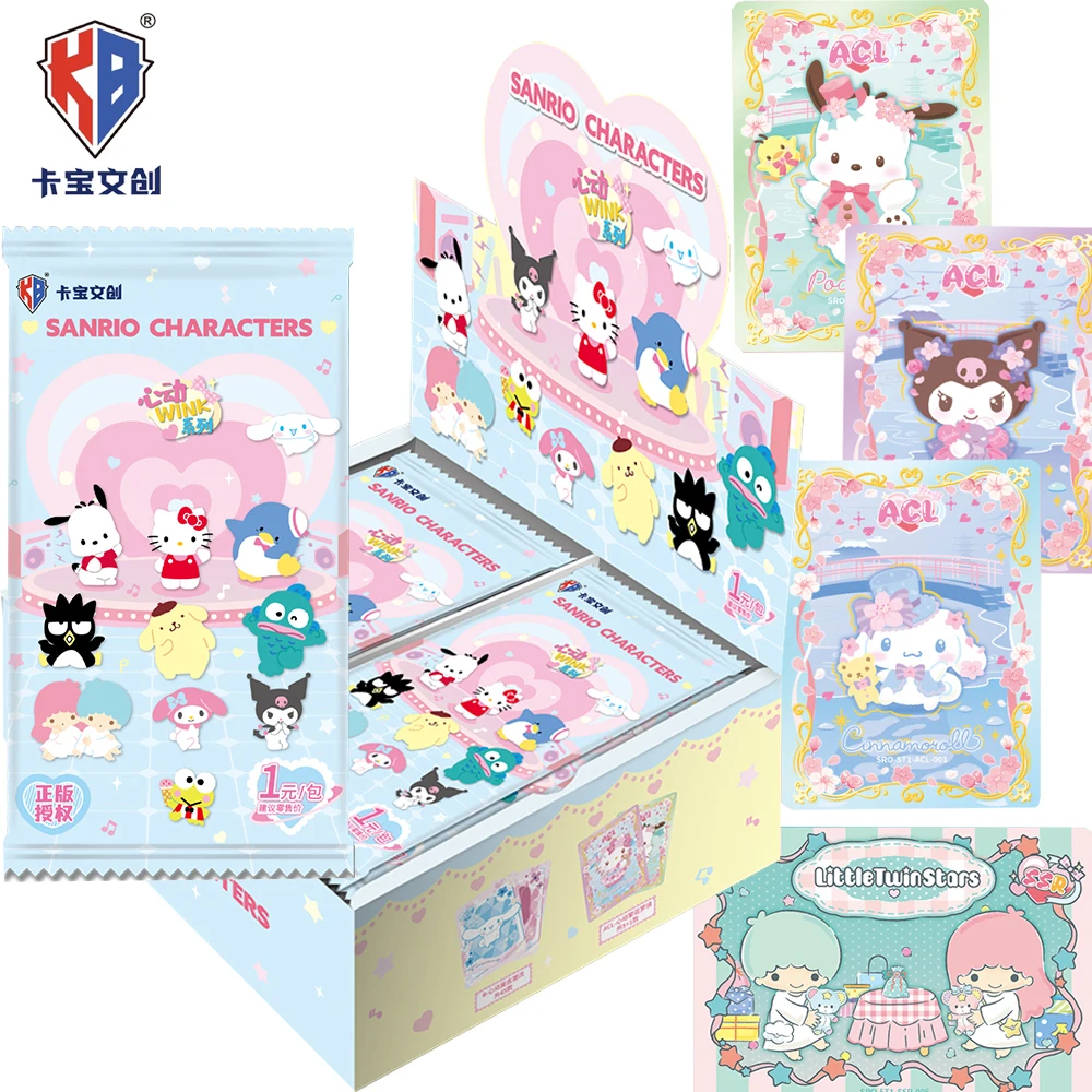 KABAO Original Collection Cards Anime Famous IP Cute Cartoon Characters Heartbeat Wink Series Exquisite Cards Children Toy Gift
KABAO Original Collection Cards Anime Famous IP Cute Cartoon Characters Heartbeat Wink Series Exquisite Cards Children Toy Gift