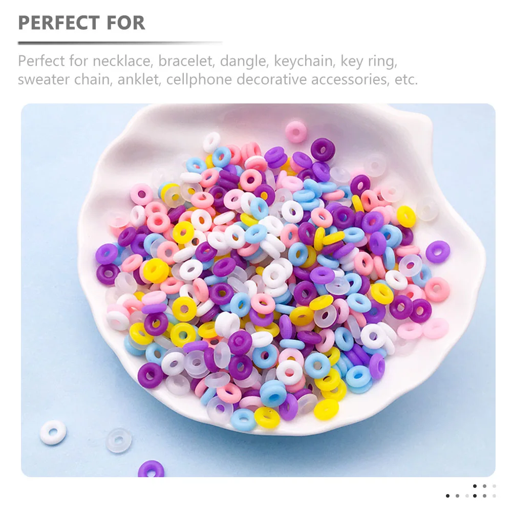 100 Pcs Mixed Color Silicone Stopper Beads 6mm Hole 2mm Diameter Reusable Jewelry Making Supplies Necklace Bracelet Parts
100 Pcs Mixed Color Silicone Stopper Beads 6mm Hole 2mm Diameter Reusable Jewelry Making Supplies Necklace Bracelet Parts