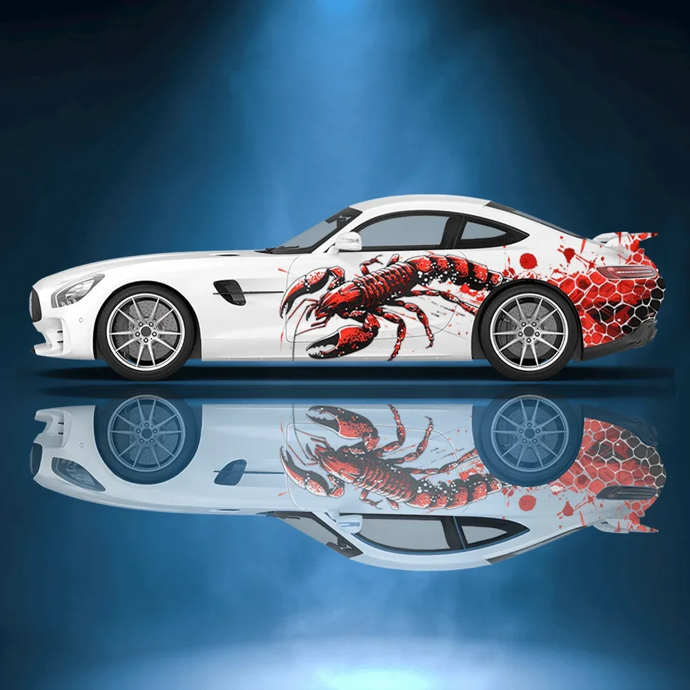 Scorpion Honeycomb Car Vinyl Wraps Decal Self-adhesive Anti Scratch Sticker Suitable for Trucks SUV Decor Auto Accessories Gift
Scorpion Honeycomb Car Vinyl Wraps Decal Self-adhesive Anti Scratch Sticker Suitable for Trucks SUV Decor Auto Accessories Gift