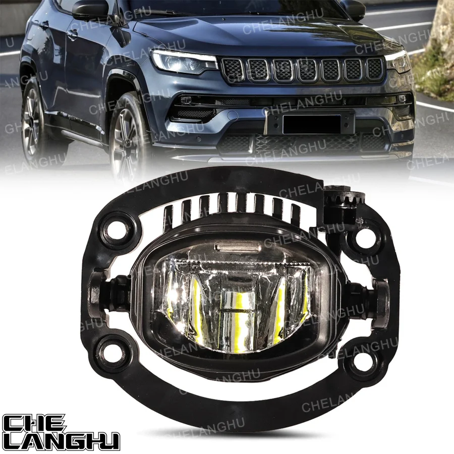 For Jeep Compass Facelift 2021 2022 2023 2024 2025 L=R Front Bumper LED Fog Light Lamp Car accessories 68470159AA
For Jeep Compass Facelift 2021 2022 2023 2024 2025 L=R Front Bumper LED Fog Light Lamp Car accessories 68470159AA