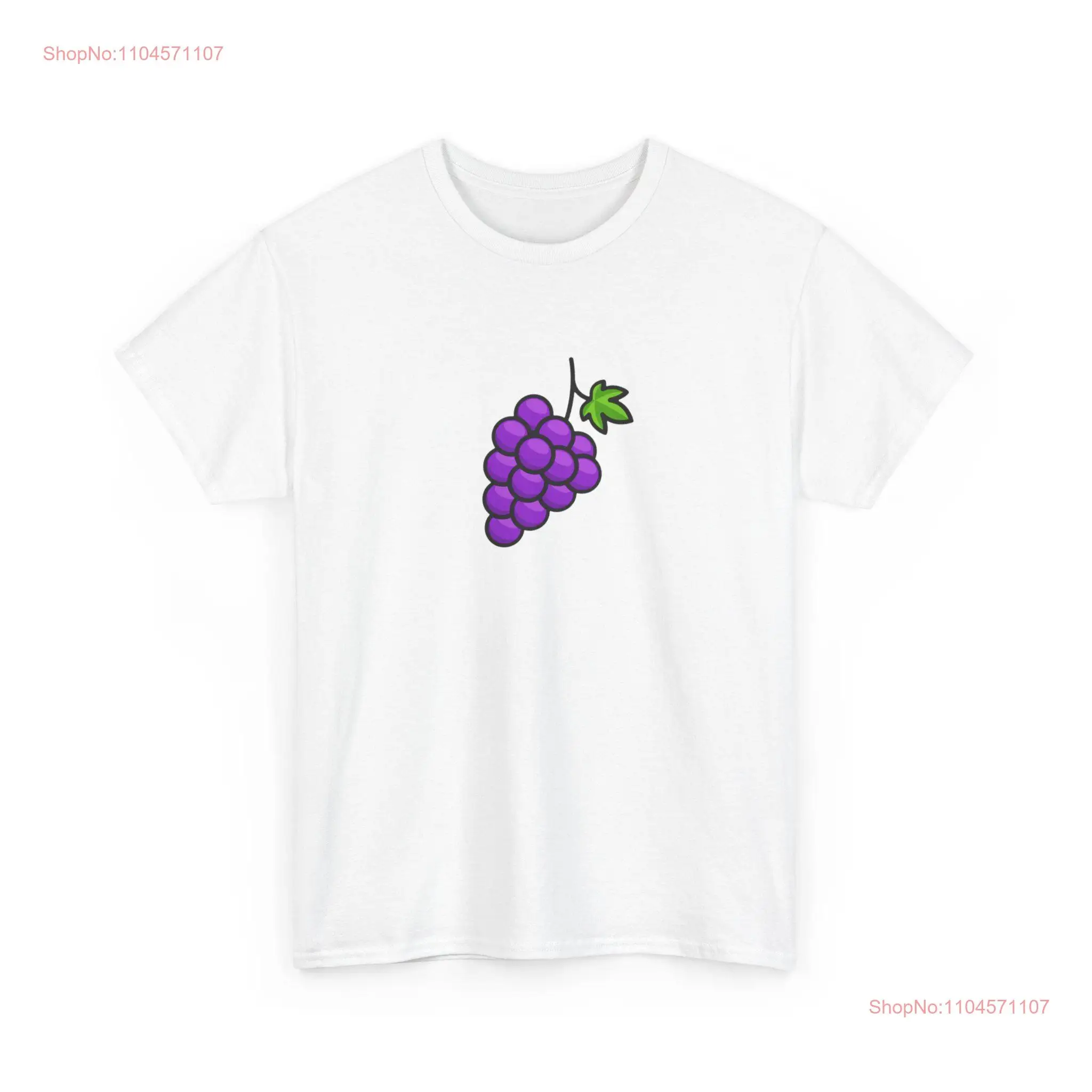 Тяжелая хлопковая футболка Grape Vibes, повседневная летняя милая футболка с фруктами для влюбленных, наряд для пикника, повседневная одежда с длинными или короткими рукавами
Тяжелая хлопковая футболка Grape Vibes, повседневная летняя милая футболка с фруктами для влюбленных, наряд для пикника, повседневная одежда с длинными или короткими рукавами