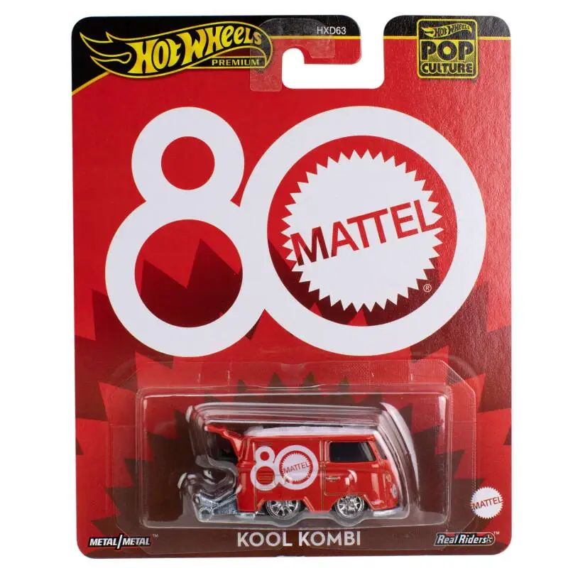 Hot Wheels Premium Mattel 80th Volkswagen Kool Kombi 1/64 Scale Collectible Toy Van Diecast Vehicle Model Cars Toys Gift
Hot Wheels Premium Mattel 80th Volkswagen Kool Kombi 1/64 Scale Collectible Toy Van Diecast Vehicle Model Cars Toys Gift