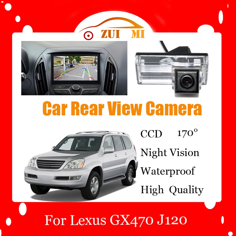 Car Reverse Rear View Camera For Lexus GX470 J120 2002~2009 Waterproof CCD Full HD Night Vision Backup Parking Camera
Car Reverse Rear View Camera For Lexus GX470 J120 2002~2009 Waterproof CCD Full HD Night Vision Backup Parking Camera