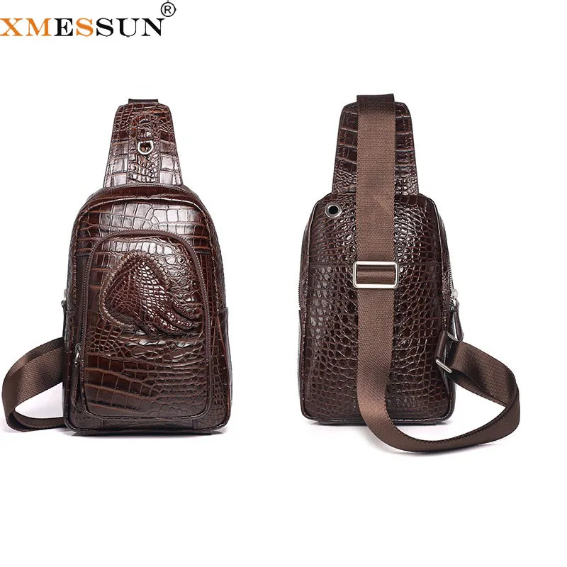 XMESSUN New Trendy Soft Leather Chest Bags,Fashion Designer Female and Men Crocodile Pattern Casual Crossbody Bag A351 ins
XMESSUN New Trendy Soft Leather Chest Bags,Fashion Designer Female and Men Crocodile Pattern Casual Crossbody Bag A351 ins