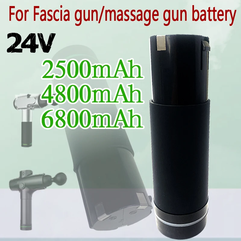 New Original Brand 24V 2500/4800/6800mAH Lithium Ion Battery Suitable for Massage Guns/Fascia Guns Fascia Accessories Part
New Original Brand 24V 2500/4800/6800mAH Lithium Ion Battery Suitable for Massage Guns/Fascia Guns Fascia Accessories Part
