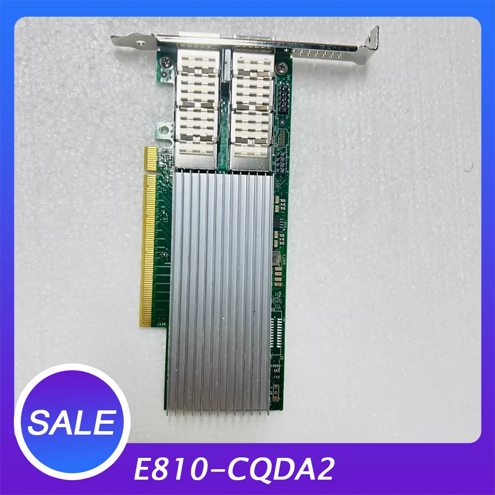 Двухпортовая сетевая карта E810-CQDA2 100 Гбит/с, 10-гигабитная оптоволоконная, QSFP28 PCI-E 4.0 X16
Двухпортовая сетевая карта E810-CQDA2 100 Гбит/с, 10-гигабитная оптоволоконная, QSFP28 PCI-E 4.0 X16