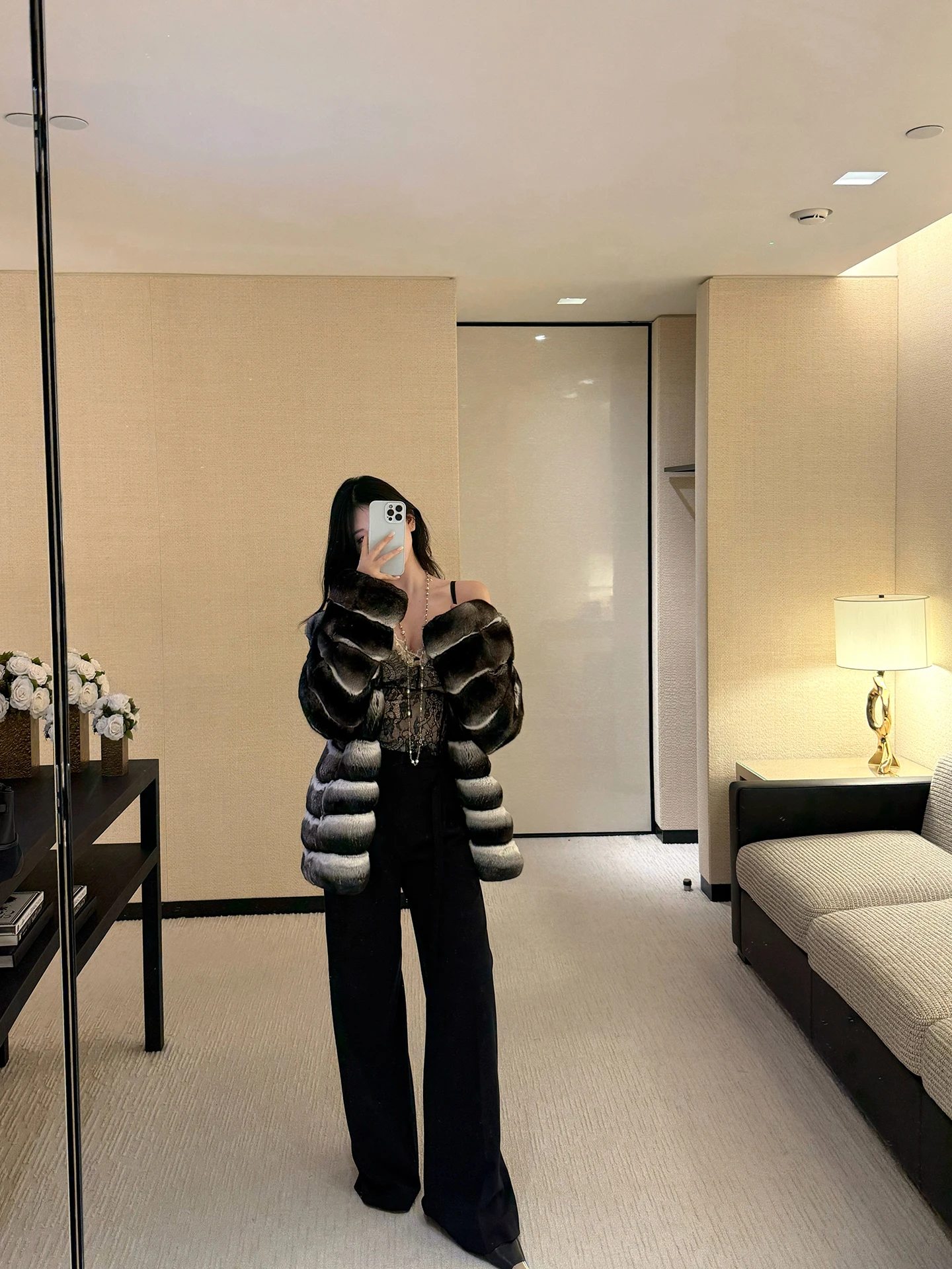 High Waist Wide Leg Suit Pants Women's Double Layer Waist Button Woolen Fabric Diagonal Pattern Fbb Limit Commute Style
High Waist Wide Leg Suit Pants Women's Double Layer Waist Button Woolen Fabric Diagonal Pattern Fbb Limit Commute Style