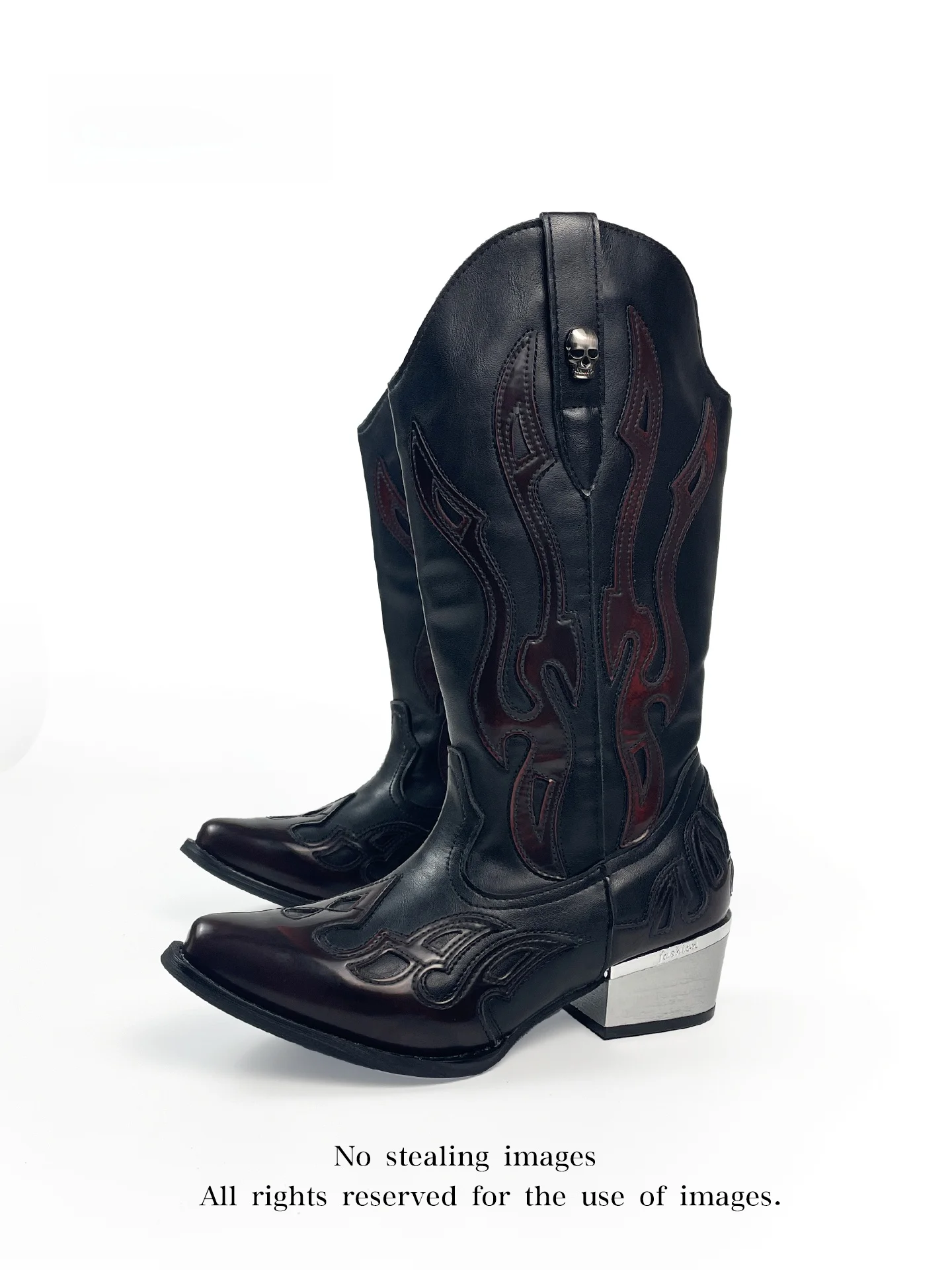 MIbvias Retro Western Motorcycle Boots High Tube Punk Style Dark Red Men's Women's Large Size Cowboy Boots for Youth
MIbvias Retro Western Motorcycle Boots High Tube Punk Style Dark Red Men's Women's Large Size Cowboy Boots for Youth
