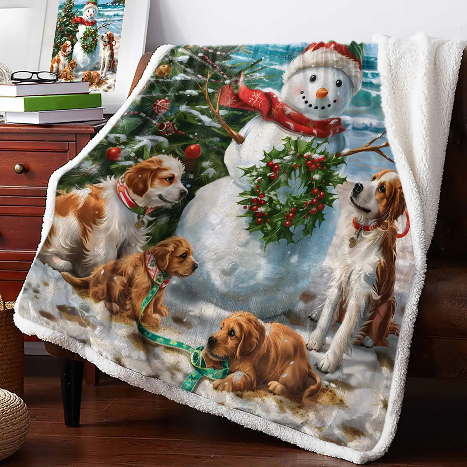 Christmas And Winter Beach Winter Warm Cashmere Blanket Office Sofa Soft Throw Blanket Kids Bed Bedspread
Christmas And Winter Beach Winter Warm Cashmere Blanket Office Sofa Soft Throw Blanket Kids Bed Bedspread