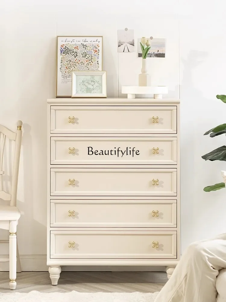 LD33American Light Luxury Solid Wood Modern Minimalist Cream Style Drawer Storage Cabinet French Retro Locker
LD33American Light Luxury Solid Wood Modern Minimalist Cream Style Drawer Storage Cabinet French Retro Locker