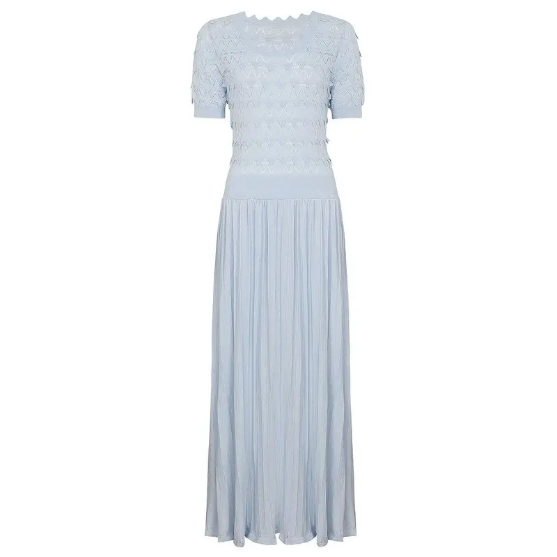 High-End Quality Fashionable Summer New Knitted Slim Fit Short Sleeve Long Dress Stylish Heavyweight Women's Dress
High-End Quality Fashionable Summer New Knitted Slim Fit Short Sleeve Long Dress Stylish Heavyweight Women's Dress