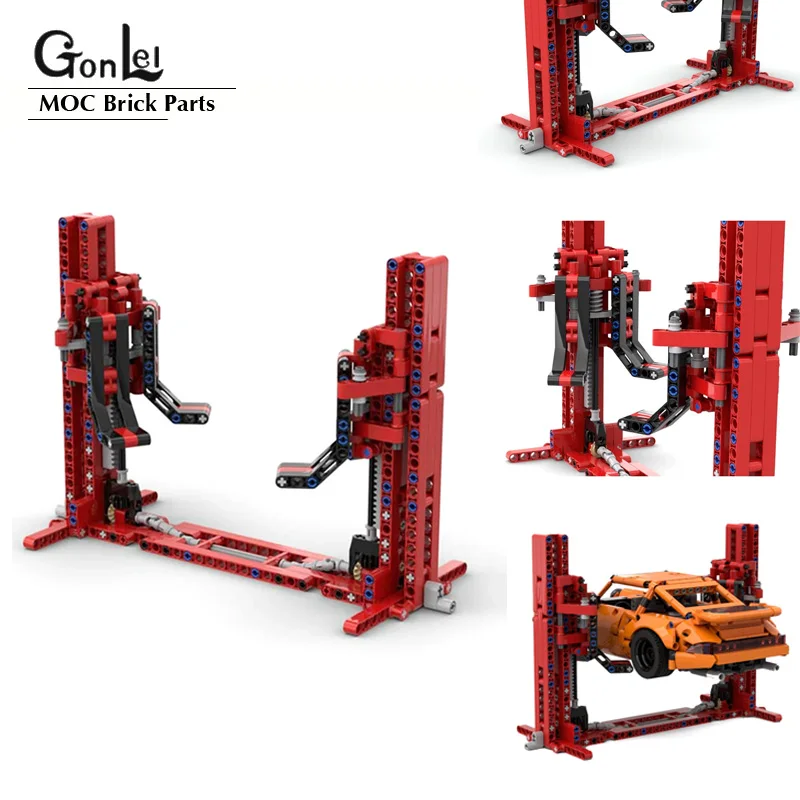 307 PCS MOC Technical Car Lift Building Blocks Compatible 1:12 Model Set High-Tech Assembly Bricks Educational Kid Toy Boy Gifts
307 PCS MOC Technical Car Lift Building Blocks Compatible 1:12 Model Set High-Tech Assembly Bricks Educational Kid Toy Boy Gifts