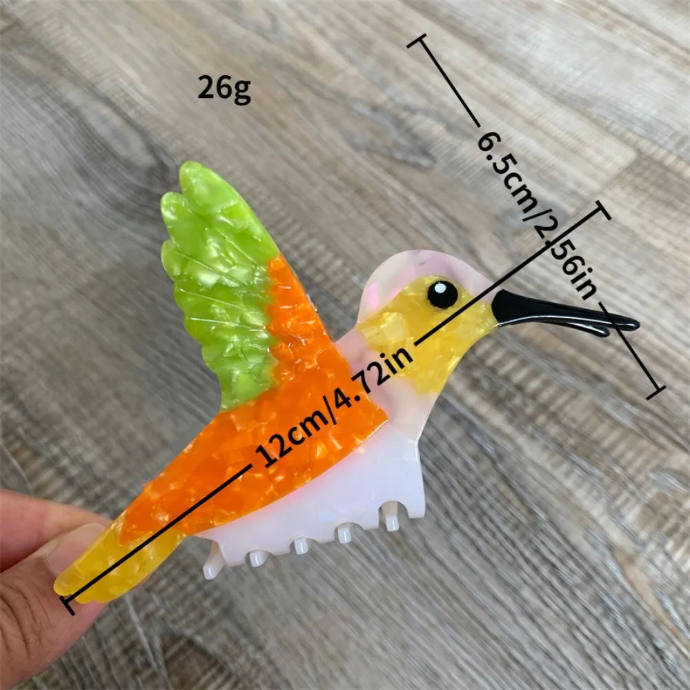 Creative Cute Acetic Acid Hair Claw Grasp Parrot Bird Hair Clip Peacock Headwear Cartoon Animal Shark Clip Girls
Creative Cute Acetic Acid Hair Claw Grasp Parrot Bird Hair Clip Peacock Headwear Cartoon Animal Shark Clip Girls
